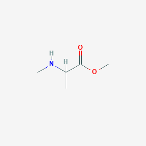 molecular formula C5H11NO2 B1601798 Methyl 2-(methylamino)propanoate CAS No. 52060-77-2