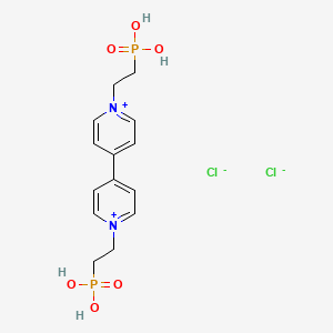 1,1'-Bis(2-phosphonoethyl)-[4,4'-bipyridine]-1,1'-diium chloride