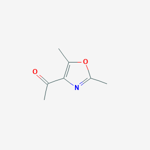 molecular formula C7H9NO2 B1601825 1-(2,5-Dimethyloxazol-4-yl)ethanone CAS No. 23000-12-6