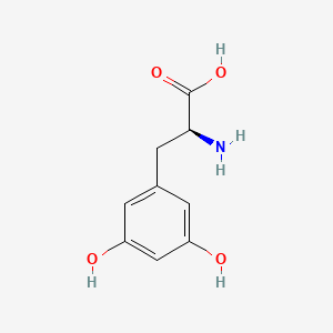 molecular formula C9H11NO4 B1601833 (S)-2-Amino-3-(3,5-dihydroxyphenyl)propanoic acid CAS No. 194160-48-0