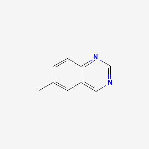 molecular formula C9H8N2 B1601839 6-Methylquinazoline CAS No. 7556-94-7