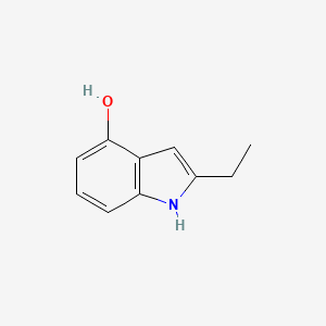 molecular formula C10H11NO B1601849 2-ethyl-1H-indol-4-ol CAS No. 39843-70-4
