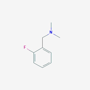 molecular formula C9H12FN B1601850 1-(2-Fluorophenyl)-N,N-dimethylmethanamine CAS No. 2341-21-1
