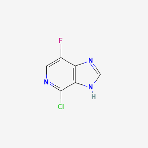 4-chloro-7-fluoro-1H-imidazo[4,5-c]pyridine