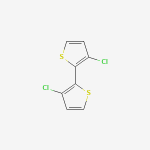 molecular formula C8H4Cl2S2 B1601897 3,3'-Dichloro-2,2'-bithiophene CAS No. 145386-39-6