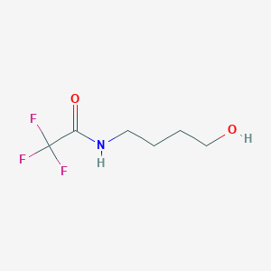 molecular formula C6H10F3NO2 B160190 N-(4-Hydroxybutyl)trifluoroacetamide CAS No. 128238-43-7