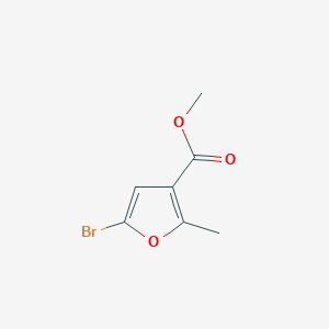 molecular formula C7H7BrO3 B1601904 Methyl 5-bromo-2-methylfuran-3-carboxylate CAS No. 345891-28-3