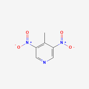 molecular formula C6H5N3O4 B1601906 4-甲基-3,5-二硝基吡啶 CAS No. 57927-98-7
