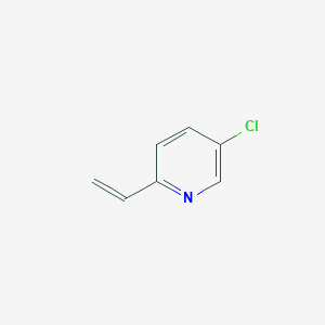 molecular formula C7H6ClN B1601907 5-氯-2-乙烯基吡啶 CAS No. 223445-06-5