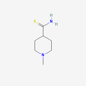 molecular formula C7H14N2S B1601909 1-Methylpiperidine-4-Carbothioamide CAS No. 88654-17-5