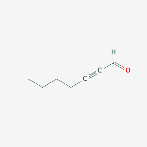 molecular formula C7H10O B160191 2-Heptynal CAS No. 1846-67-9