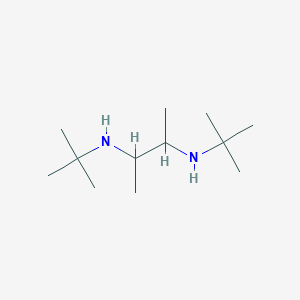 molecular formula C12H28N2 B1601912 N2,N3-Di-tert-butylbutane-2,3-diamine CAS No. 1167987-07-6