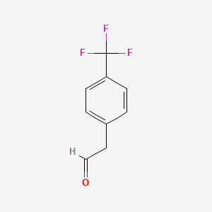 molecular formula C9H7F3O B1601918 2-(4-(Trifluoromethyl)phenyl)acetaldehyde CAS No. 30934-62-4