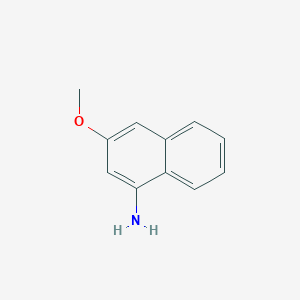 molecular formula C11H11NO B1601936 3-Methoxynaphthalen-1-amine CAS No. 50885-12-6