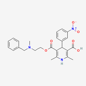 molecular formula C25H27N3O6 B1601948 Nicardipine Related Compound 4 CAS No. 123973-71-7