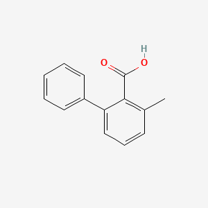 molecular formula C14H12O2 B1601952 6-Methyl-2-phenylbenzoic acid CAS No. 92254-02-9