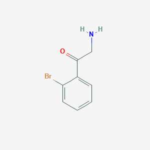 molecular formula C8H8BrNO B1601957 2-Amino-2'-bromoacetophenone CAS No. 58585-01-6