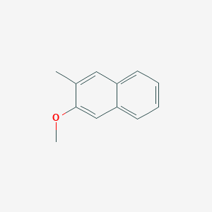 molecular formula C12H12O B1601959 2-Methoxy-3-methylnaphthalene CAS No. 61873-80-1
