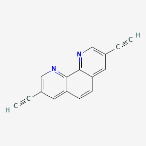 molecular formula C16H8N2 B1601987 3,8-Diethynyl-1,10-phenanthroline CAS No. 640297-84-3