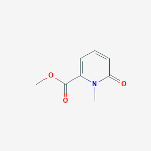 molecular formula C8H9NO3 B1601991 Methyl 1-methyl-6-oxo-1,6-dihydropyridine-2-carboxylate CAS No. 20845-22-1