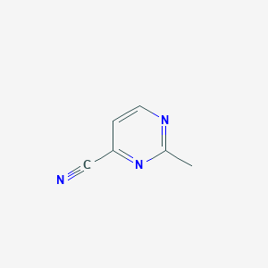 molecular formula C6H5N3 B1601997 2-Methylpyrimidine-4-carbonitrile CAS No. 64571-34-2