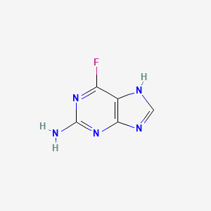 6-fluoro-7H-purin-2-amine