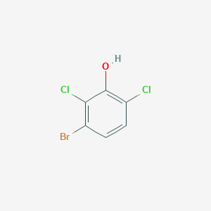 molecular formula C6H3BrCl2O B1602026 3-Bromo-2,6-dichlorophenol CAS No. 116668-74-7