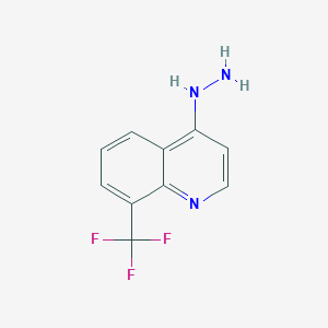 4-Hydrazinyl-8-(trifluoromethyl)quinoline