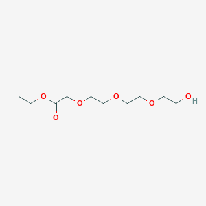 molecular formula C10H20O6 B1602057 Hydroxy-PEG3-ethyl acetate CAS No. 118988-04-8