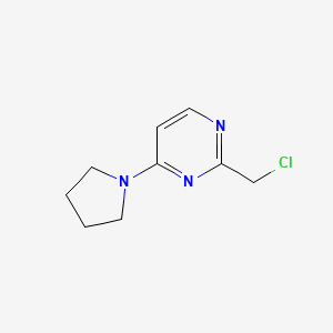 2-(Chloromethyl)-4-(pyrrolidin-1-yl)pyrimidine