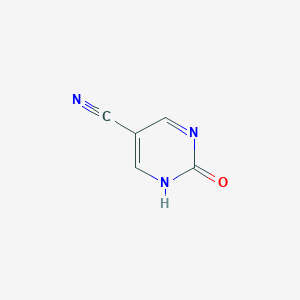 molecular formula C5H3N3O B160206 5-氰基-2-羟基嘧啶 CAS No. 1753-49-7