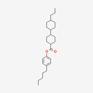 (trans,trans)-4-Pentylphenyl 4'-propyl-[1,1'-bi(cyclohexane)]-4-carboxylate