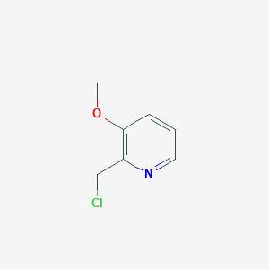 molecular formula C7H8ClNO B1602066 2-(Chloromethyl)-3-methoxypyridine CAS No. 215253-76-2