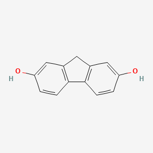 molecular formula C13H10O2 B1602072 9H-Fluorene-2,7-diol CAS No. 5043-54-9