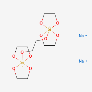 Disodium;5-[2-(1,4,6,9-tetraoxa-5-silanuidaspiro[4.4]nonan-5-yloxy)ethoxy]-1,4,6,9-tetraoxa-5-silanuidaspiro[4.4]nonane