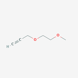 molecular formula C6H10O2 B1602087 3-(2-Methoxyethoxy)prop-1-yne CAS No. 31995-08-1