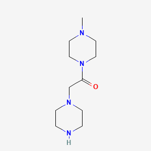 1-Methyl-4-(piperazin-1-ylacetyl)piperazine