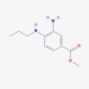 Methyl 3-amino-4-(propylamino)benzoate