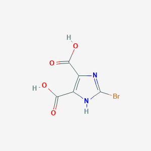 molecular formula C5H3BrN2O4 B1602106 2-bromo-1H-imidazole-4,5-dicarboxylic acid CAS No. 773099-17-5