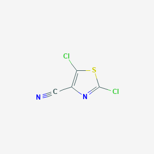 molecular formula C4Cl2N2S B1602118 2,5-Dichlorothiazole-4-carbonitrile CAS No. 127426-26-0