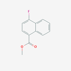 molecular formula C12H9FO2 B1602120 Methyl 4-fluoro-1-naphthoate CAS No. 13772-56-0