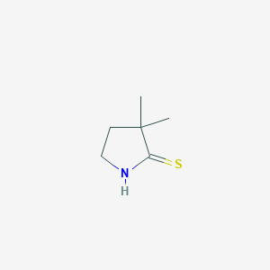 3,3-Dimethylpyrrolidine-2-thione