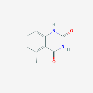 molecular formula C9H8N2O2 B1602156 5-Methylquinazoline-2,4(1H,3H)-dione CAS No. 52570-39-5