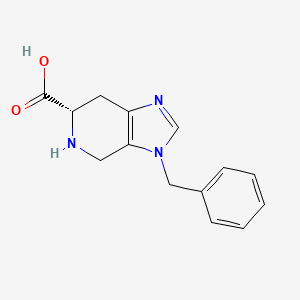 (S)-3-Benzyl-4,5,6,7-tetrahydro-3H-imidazo[4,5-c]pyridine-6-carboxylic acid