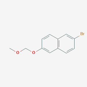 molecular formula C12H11BrO2 B1602166 2-Bromo-6-(methoxymethoxy)naphthalene CAS No. 111359-62-7