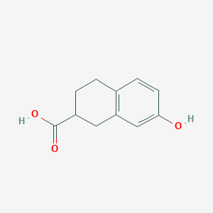 7-Hydroxy-1,2,3,4-tetrahydronaphthalene-2-carboxylic acid