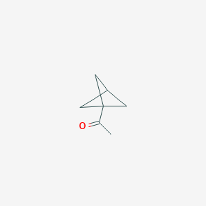 molecular formula C7H10O B160217 1-Acetylbicyclo[1.1.1]pentane CAS No. 137335-61-6