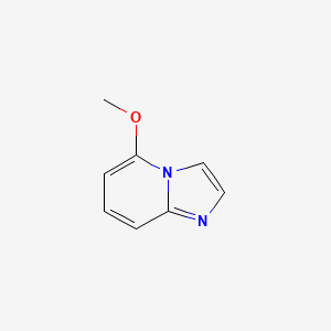molecular formula C8H8N2O B1602175 5-Methoxyimidazo[1,2-a]pyridine CAS No. 31409-09-3