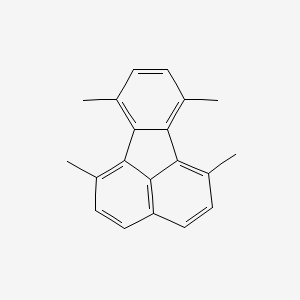 molecular formula C20H18 B1602176 1,6,7,10-Tetramethylfluoranthene CAS No. 138955-77-8