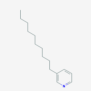 molecular formula C15H25N B1602177 3-Decylpyridine CAS No. 59652-33-4
